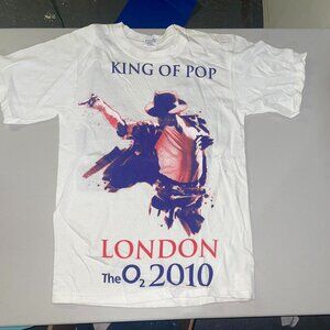 Vintage Y2K Micheal Jackson tour t shirt rare last tour shirt vintage MJ SIZE S
